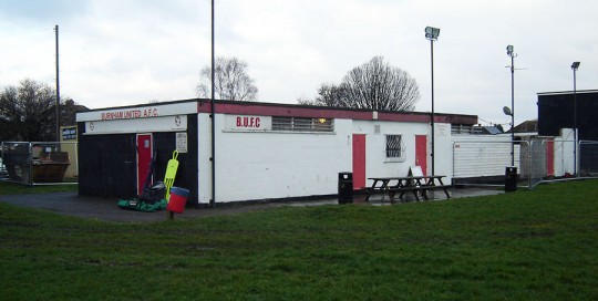Burnham Football Club Before External Wall Insulation